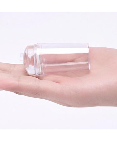 Double Head Nail Art Stamp & Stickers for Women | Silicone Seal Manicure Tool | Party Decor - Buy Online on SooperMarket.com