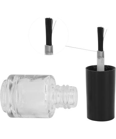 Nail Polish Glass Bottle Has a Brush Cap Convenient To Use Steel Mixing Ball Nail Polish Bottle with Funnel for Home for Travel for Life for Work - Buy Online on SooperMarket.com