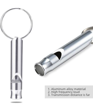 Irich 14-Piece Aluminum Alloy Sport Pipe Set - Whistle Triller with Key Rings for Football Sports and Survival - Random Colors - Buy Online on SooperMarket.com