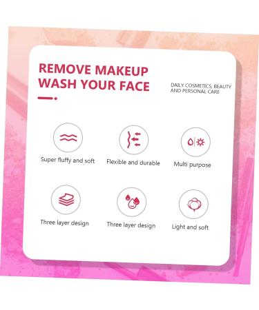 Beavorty 600 Pcs Reusable Cotton Makeup Pads & Nail Polish Remover Wipes - Non-Woven Face Pads (3x 6x6cm) for Eco-Friendly Makeup Removal - Buy Online on SooperMarket.com