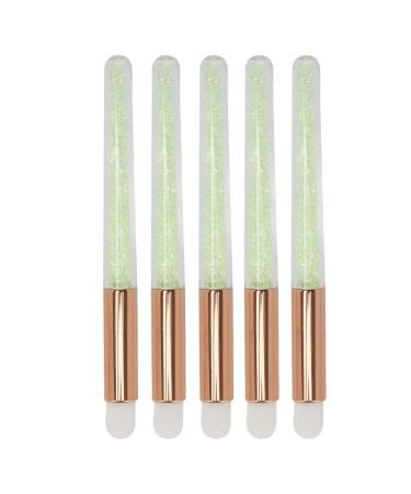 Buy 5pcs Lip Blending Brush Set - Soft Hair Rhinestones Handle Makeup Applicator for Perfect Lip Smudge | International Shipping Available - Buy Online on SooperMarket.com
