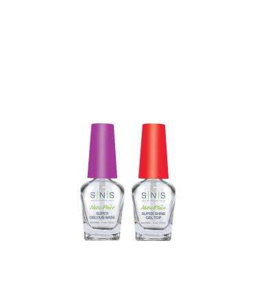 SNS Dipping Powder (set of 2) Gel Top  Gelous Base .5oz