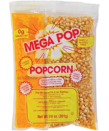 12oz Popcorn Portion Packs - Package of 6ct Portion Packs 12oz Poppers-Pack of 6ct