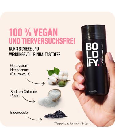 Boldify Scatter Hair Powder for Thinning Hair - Dark Blonde Natural & Invisible 56g - Hides Hair Loss in 15 Sec Perfect for Men & Women - Buy Online on SooperMarket.com