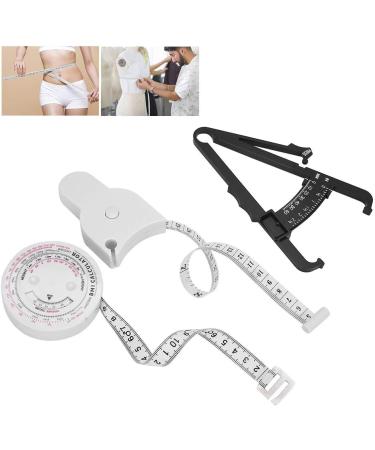 Body Fat Tester & Waist Tape - Accurate Skinfold Measurement Tool for BMI & Weight Loss - Buy Online on SooperMarket.com