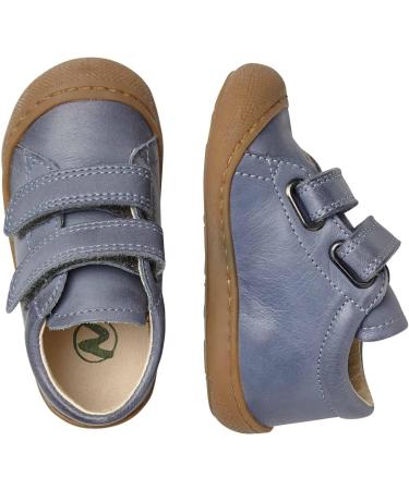 Naturino Cocoon VL Leather First Steps Shoes - 4.5 UK Child - Sky Blue - Buy Online on SooperMarket.com