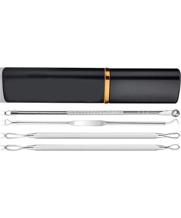 Verdant Touch Portable Blackhead Needle Set Blackhead Needle Set Stainless Steel Aluminum Box Portable Blackhead Extractor Tool Kit for Men Women - Buy Online on SooperMarket.com
