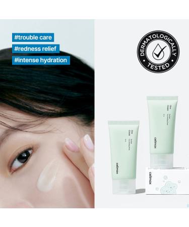 Celimax Real Cica Soothing Cream - 73% Fresh Cica Extract - Lightweight Hydrating Gel 50ml - Buy Online on SooperMarket.com