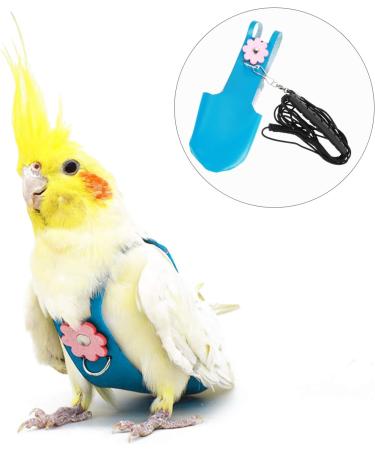 VILLCASE Parrot Flight Suit Diaper with Leash | Cockatiel & Pigeon Flying Clothes - International Shipping Available - Buy Online on SooperMarket.com