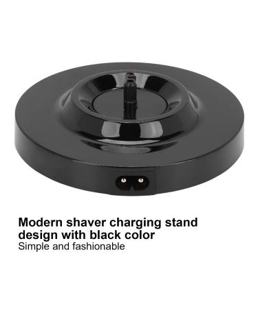 Universal Electric Shaver Charging Stand - Round Shape Replacement Base - Black - Buy Online on SooperMarket.com