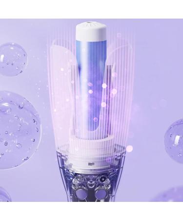 iFCOW Automatic Curling Iron Auto Hair Curler Left & Right Hair Curling Wand with 4 Temperature Adjustable Auto Shut-Off US plug Purple - Buy Online on SooperMarket.com