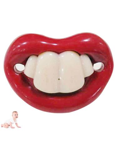 Bexdug Orthodontic Pacifier for 6-18 Months | Funny Mustache Design | Perfect Gift for Boys & Girls | International Shipping Available - Buy Online on SooperMarket.com