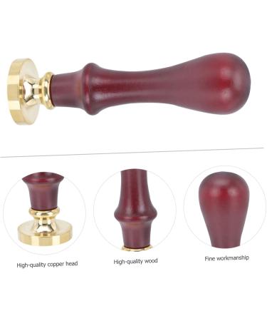 PLAFOPE 1pc Dispensing Plate Tool Coffee Tamper Stamper Makeup Gadgets Wooden Handle Coffee Beans Pack 1 count (Pack of 1) Brown - Buy Online on SooperMarket.com