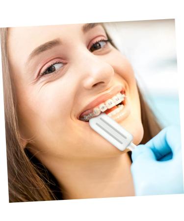 Didiseaon 12 Pcs Popsicle Silicone Chew Chewies Retainer Container Case Device Smile Direct Adult Pacifier Silicone Pacifier Jaw Retainer Holder Case Silica Gel Invisible Chew Stick mediumx2pcs As Shownx2pcs - Buy Online on SooperMarket.com