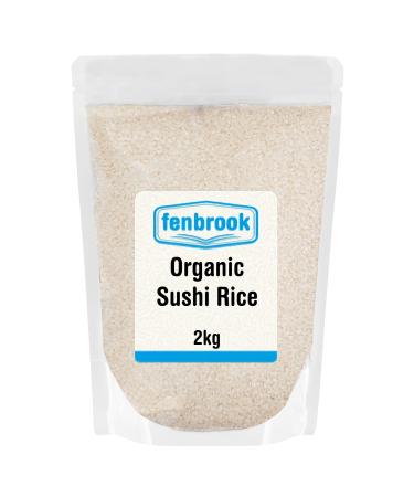 Organic Sushi Rice 2kg | Certified Organic by Fenbrook Organic