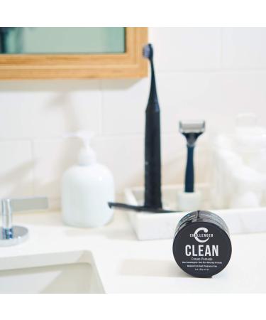 Challenger Clean Cream Pomade 3oz | Fragrance Free, Non-Comedogenic | Medium Hold, Natural Finish | Water Based, Travel Friendly | Unscented - Pack of 1 - Buy Online on SooperMarket.com