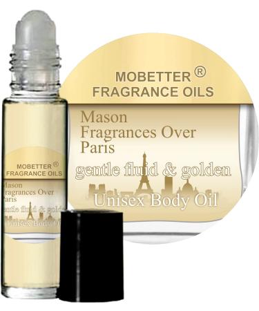 MOBETTER FRAGRANCE OILS Mason Fragrance Over Paris Gentle Fluid & Golden Cologne Perfume Body Oil - Buy Online on SooperMarket.com