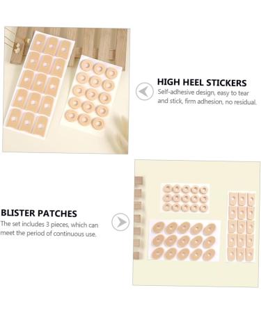 HAPINARY 3 Pieces Protection Pad Toe Corn Patches Patches Functional Feet Stickers Foot Sole Stickers Feet Corn Remover Pads Toe Corn Pads Foot Pastes High Heel Stickers Feet Pads - Buy Online on SooperMarket.com