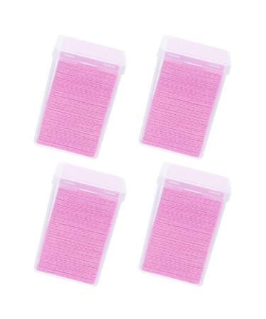 KALLORY Makeup Wipes Makeup Wipes Nail Polish Remover Pad Lint Free Nail Wipes Nail Pliosh Remover Lint Free Eyelash Extension Glue Cleaning Cotton Pads (4 Boxes) Cleaning Wipes Cleaning Wipes
