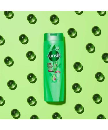 Sunsilk Long And Healthy Growth Shampoo 360ml | Boost Hair Growth | International Shipping - Buy Online on SooperMarket.com