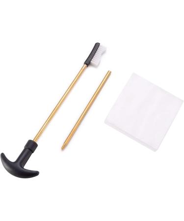 Boosteady Universal Handgun Cleaning Set for .22 .357 .38 9mm & .45 Caliber - Includes Bronze Bore Brush & Brass JAG Adapter - Perfect for Hunting & Maintenance - Buy Online on SooperMarket.com