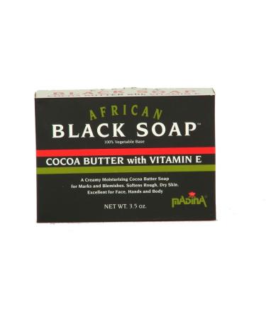 Cocoa Butter Black Soap