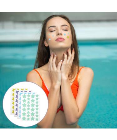 112 Dots Spot Patches Pimple Patches Cute Star Pimple Patches Spot Stickers Treatment Face Back Acne Dots 4 Colors 14mm & 10mm - Buy Online on SooperMarket.com