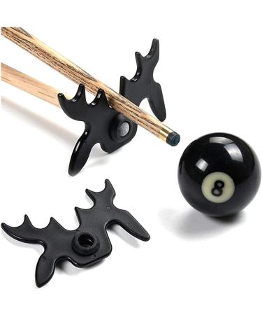 Black Plastic Slip-On Moosehead Bridge Head for Billiard Pool Cue Stick by DGZZI - Buy Online on SooperMarket.com