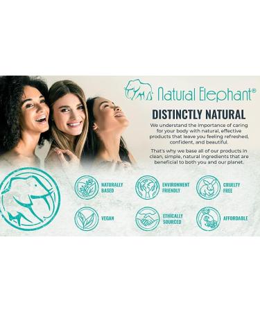 Natural Elephant Dead Sea Salt Fine Grain 100% Natural & Pure - Travel Size 0.25 lbs (4 oz) - Buy Online on SooperMarket.com