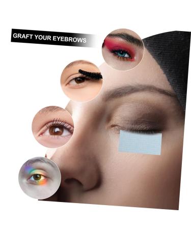 NOLITOY Blue Mascara - 2 Rolls Silicone Gel Band Adhesive Lash Tape for Extensions | Eye Gel & Non-Woven Fabric | International Shipping - Buy Online on SooperMarket.com