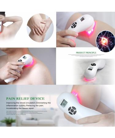 Handheld Pain Relief Laser Therapy Device FDA Cleared Medical Grade Treatment for Wounds Joint Muscle Knee Back Shoulder Foot Neck Rheumatic Pain Relief Sport Injuries Arthritis Neuropathy Tendonitis - Buy Online on SooperMarket.com