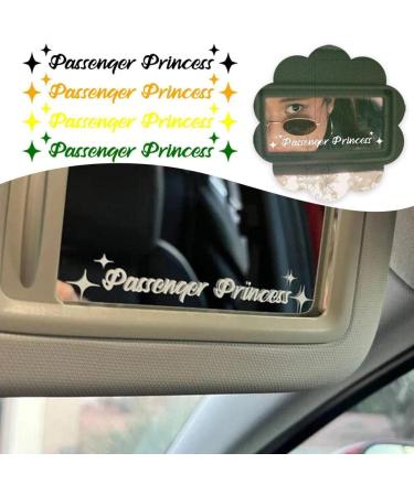Passenger Princess Sticker Waterproof Vinyl Decal Car Mirror Sticker Window Bumper Rear View Mirror Phone Water Bottle Decor Black Merchandise Decals and Stickers - Buy Online on SooperMarket.com