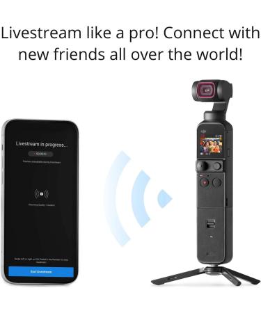 DJI Pocket 2 Creator Combo - 3 Axis Gimbal Stabilizer with 4K Camera (Renewed Premium) - Buy Online on SooperMarket.com