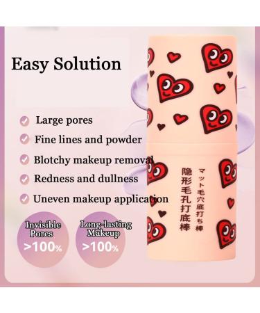 WFWJ Magical Pore Eraser Waterproof Face Primer Stick - Moisturizing Blur Stick Primer for All Skin Types - Buy Online on SooperMarket.com