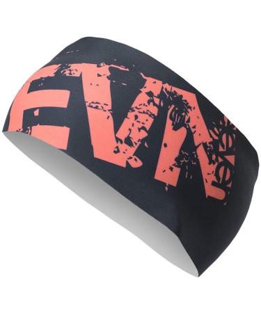 Sports forehead straps for running cycling hiking fitness yoga crossfit cross -country ski and outside |HB Dolomiti |Ladies men and children (EVN) EVN Salmon