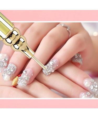 Worparsen Manicure Pen Grip Comfortable Good Double Ended Manicure Dotting Pen Nail Art Designs White - Buy Online on SooperMarket.com