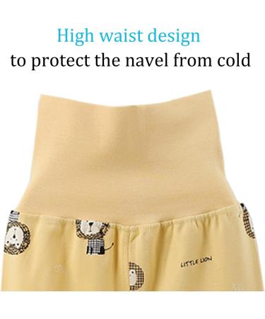 YANWANG 100% Cotton Baby Pajamas Set | Long Sleeve Sleepwear | 1-2 Years | Lion Design - Buy Online on SooperMarket.com