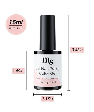 Gold & Silver Glitter Gel Nail Polish Set - UV Soak Off, Salon Quality DIY Manicure Kit - Buy Online on SooperMarket.com