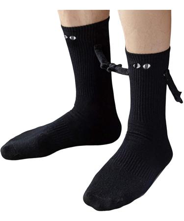 Fivetoo Magnetic Couple Socks Hand in Hand Funny Gifts for Couples | 3D Doll Design Ideal for International Shipping - Buy Online on SooperMarket.com