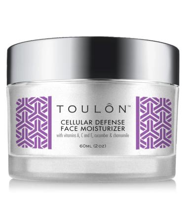 Antioxidant Moisturizer for Face with Vitamin A C E Cucumber and Chamomile. Reduces Wrinkles and Fights Free Radical Damage  2 oz