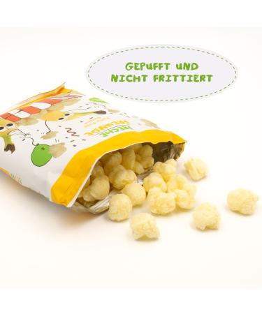 Cheeky Friends Organic Party Pops - Sugar-Free Fruity Snacks for Babies & Toddlers | Vegan 2 x 8 Pack (16 x 15g) - Buy Online on SooperMarket.com