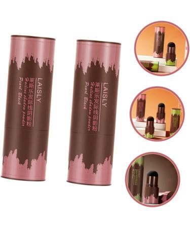 FRCOLOR 6 Pcs Repair Sculpting Contour Powder Hairline Powder Black Sponge Shading Sponge Root Concealer Powder Powder for Women Shadow Abs Filling Eyebrow Pencil 1 count (Pack of 1) Blackx3pcs - Buy Online on SooperMarket.com
