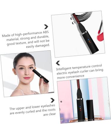Buy NOLITOY Rechargeable Eyelash Curler - Mini Heated Eyelash Brush for Perfect Lash Styling | International Shipping Available - Buy Online on SooperMarket.com