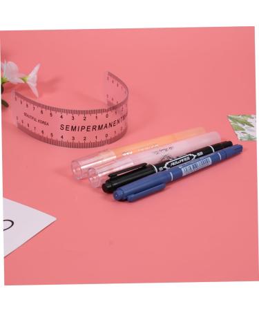Mikinona Eyebrow Pencil Eyebrow Pen Eyebrow Microblading Kit Eyebow Kit Set Disposable Tool Disposable Eyebrow Ruler medium As Shown - Buy Online on SooperMarket.com