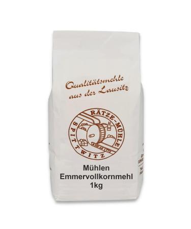 Buy Mills Wholemeal Emmer Flour 1000g - Fresh 100% Natural & Regional Quality | R tze Mill - Buy Online on SooperMarket.com