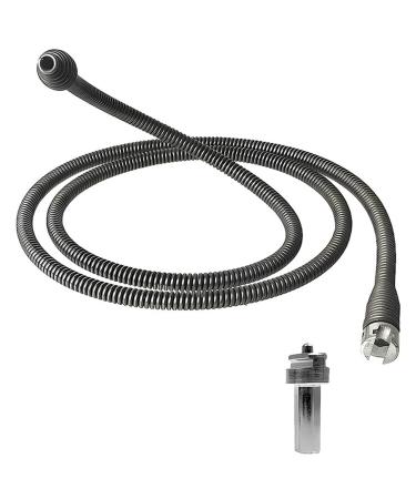 Spring Pipe Sewer Pipe Unblocker Pipe Dredging Tool With Connector Sinks Basin Pipeline Clogged Remover Tools Drain Cleaner 3M (Size : 1M)