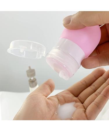 Mziart Portable Soft Silicone Travel Bottles - 1.3oz (Pack of 3) | TSA Approved Travel Containers - Buy Online on SooperMarket.com