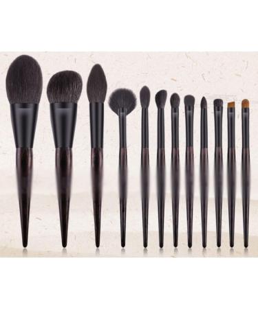 DFHBFG 12-Piece Complete Brush Set - Concealer Spot & Loose Powder Brushes for Flawless Makeup Application | International Shipping Available - Buy Online on SooperMarket.com