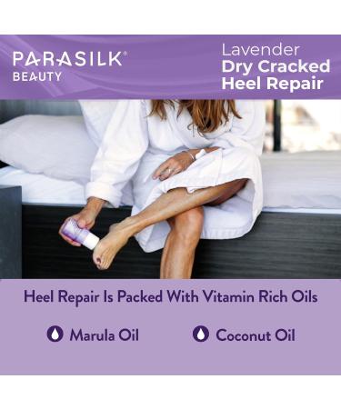 Parasilk Beauty Lavender Heel Repair Stick - Moisturizing Solution for Dry Cracked Feet with Antioxidant Oils & Wax - Buy Online on SooperMarket.com