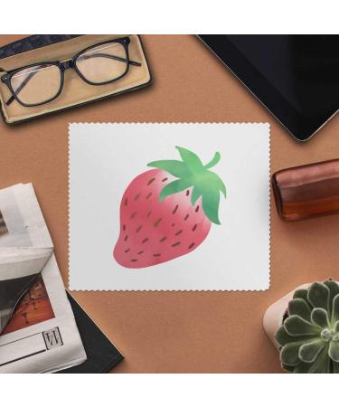 Buy 2 x Strawberry Microfiber Cleaning Cloths - Eco-Friendly & Versatile | International Shipping Available - Buy Online on SooperMarket.com